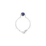 Bague lapis lazuli & argent 925 (60)