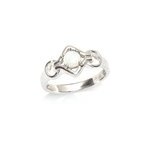 Bague opale argent