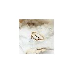 Bague pierre de lune julia or