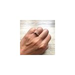 Bague tourmaline plaqu or selma