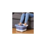 Bain de pieds chauffant massant pliable