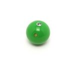 Balle de jonglage bubble 68 mm vert