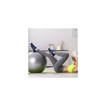 Ballon yoga, gym et pilates - gris 55cm