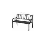 Banc de jardin en m�tal alvernia - hesp�ride