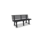 Banc de jardin meuble de patio d'ext�rieur 145. 5 x 49 x 74 cm