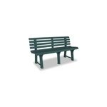 Banc de jardin meuble de patio d'ext�rieur 145. 5 x 49 x 74 cm