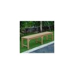 Banc en teck massif melbourne 180 cm