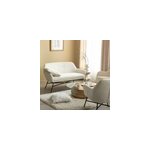 Banquette tissu bouclette kanoa Banquette tissu bouclette kanoa