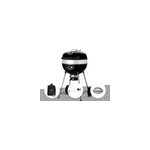 Barbecue � charbon charcoal kettle pro 57 cm + housse de protection + r�tissoire