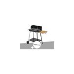 Barbecue charbon florence somagic + pince en inox - somagic