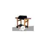 Barbecue � charbon indiana + malette 8 accessoires - somagic