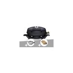 Barbecue �lectrique travel q pro285e + r�tissoire + planche � d�couper - napoleo