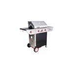 Barbecue au gaz manhattan 350gpi - 3 br�leurs 10, 5kw