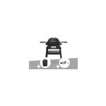 Barbecue � gaz q 1200n noir avec pied + housse + r�tissoire - weber