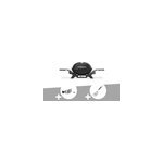 Barbecue � gaz q 1200n noir + r�tissoire + spatule - weber