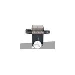 Barbecue � gaz soleto + malette 8 ustensiles - jardideco