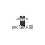 Barbecue � gaz spirit e - 335 + set d'accessoires clipsables weber works + bac et