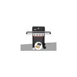 Barbecue � gaz spirit e - 410 + bac et planche � d�couper weber works - weber