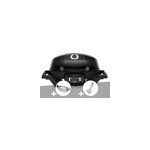 Barbecue � gaz travel q pro 285 noir + r�tissoire + ensemble 2 ustensiles - napo