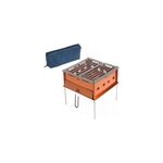 Barbecue pliable lacal compact barbecue oven