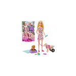 Barbie chien marcheur avec chaise roulante