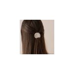 Barrette coquillage argent pince cheveux