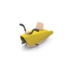 Bascule et porteur moto - jaune