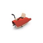 Bascule et porteur moto - rouge