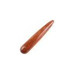 Bton base de massage en jaspe rouge