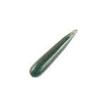 Bton base de massage en jaspe vert