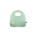 Bavoir en coton bio vert