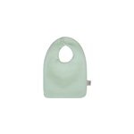 Bavoir coton nid d'abeille vert d�s la