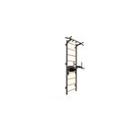 Benchk 722b espalier bois mtal noir.