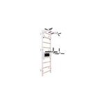 Benchk 732w espalier bois mtal blanc