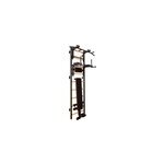Benchk 733b espalier bois mtal noir