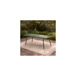 Bergame table de jardin 8 - 10 places 200cm verte