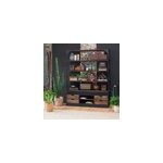 Bibliothèque en bois de manguier niniss Bibliothèque en bois de manguier niniss