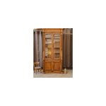 Biblioth�que vitr�e en bois n�108