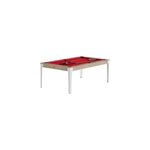 Billard american elan chene - tapis rouge Billard american elan chene - tapis rouge