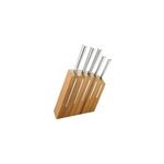 Bloc de 5 couteaux kimono bambou