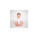 Body en coton bio fuzzy blanc 9 mois