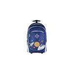 Bodypack sac � dos � roulettes 2 compartiments cosmos bleu
