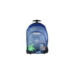 Bodypack sac � dos � roulettes 2 compartiments monster bleu