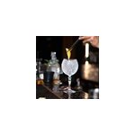 Bo�te de 6 verres � pied cocktail m�lod