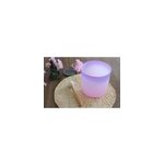 Bol chantant cristal candy violet & rose