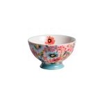 Bol en gr�s velia motif fleuri