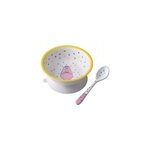 Bol ventouse avec cuillère barbapapa Bol ventouse avec cuillère barbapapa
