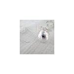 Bola bross� argent, juin pierre de lune