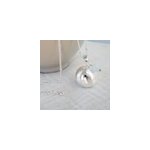 Bola bross argent, mars aigue - marine