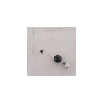 Bola de grossesse argent et onyx